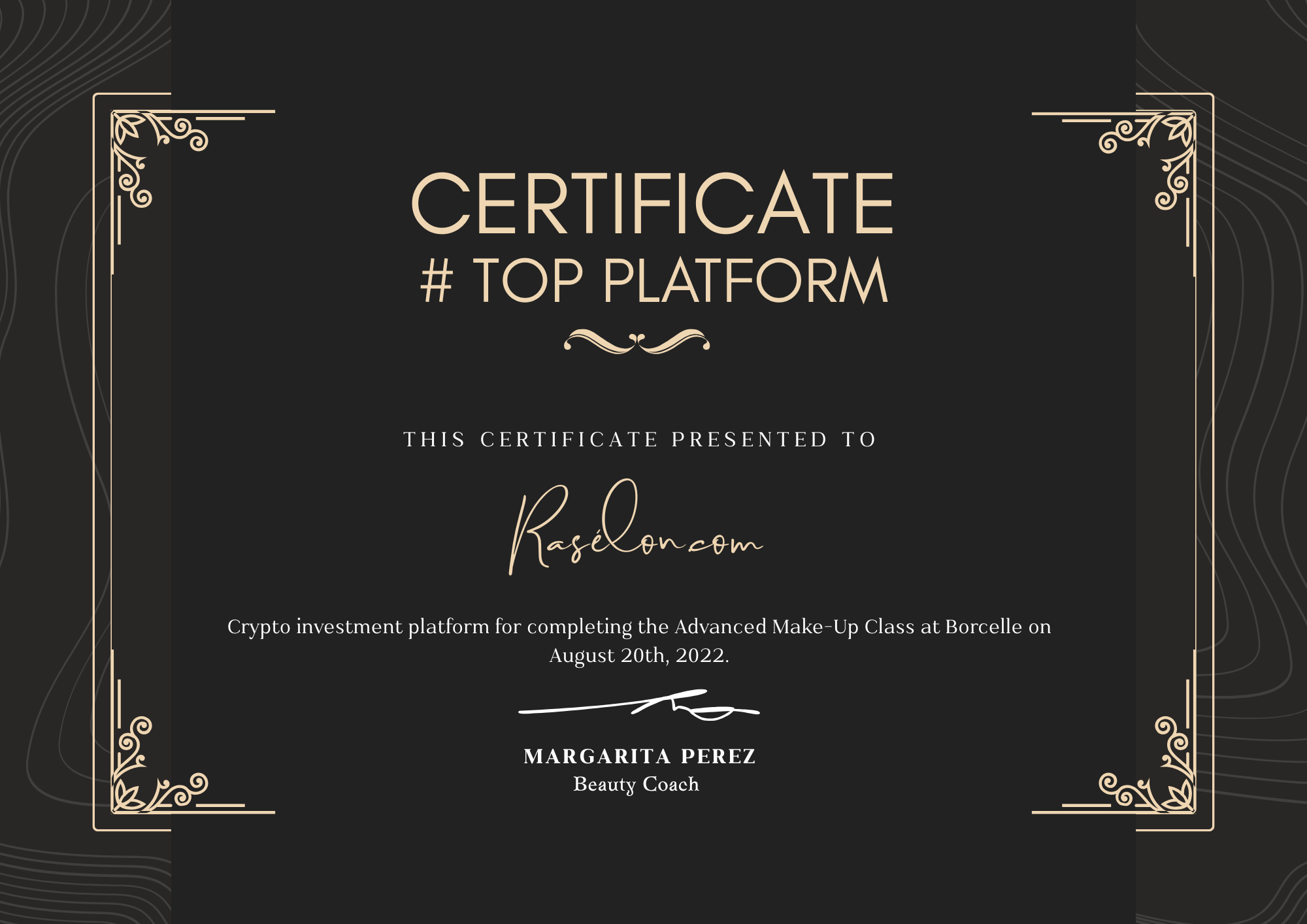 Certificate 7